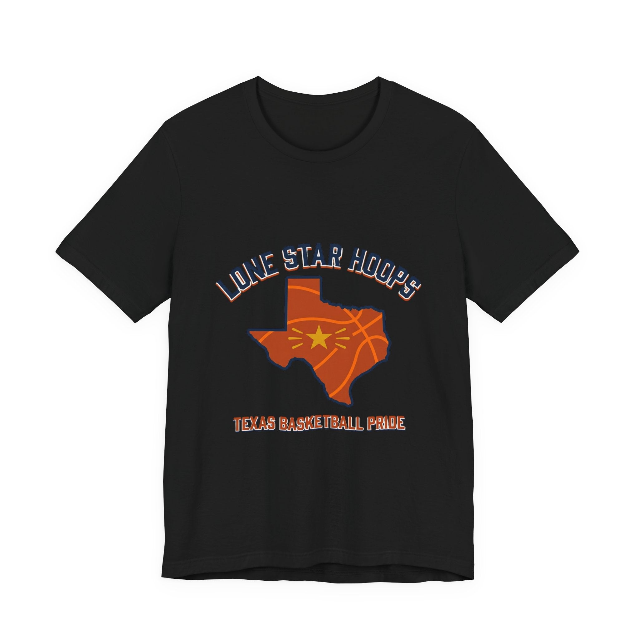 Texas Basketball Pride Tee | Lone Star hoops, varsity retro, western basketball