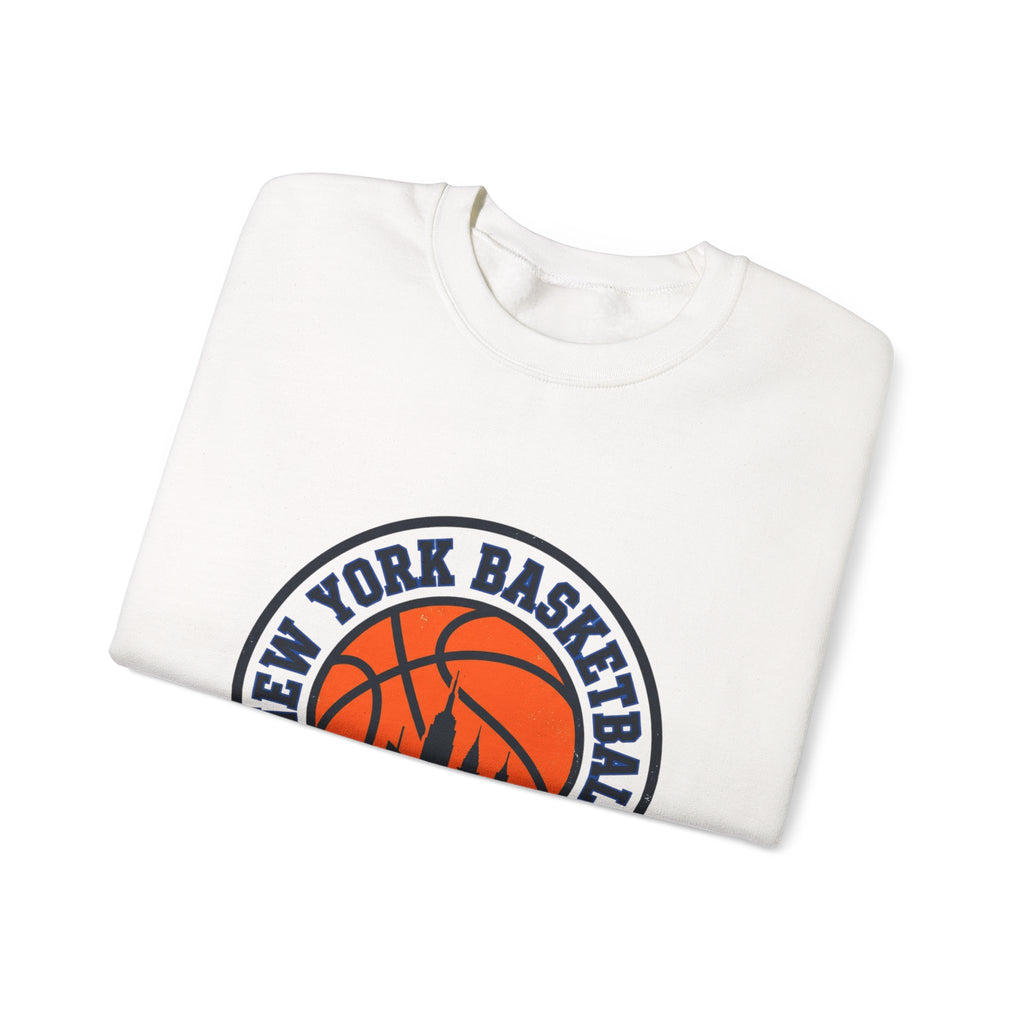 New York Basketball Crest Sweatshirt | city basketball, varsity