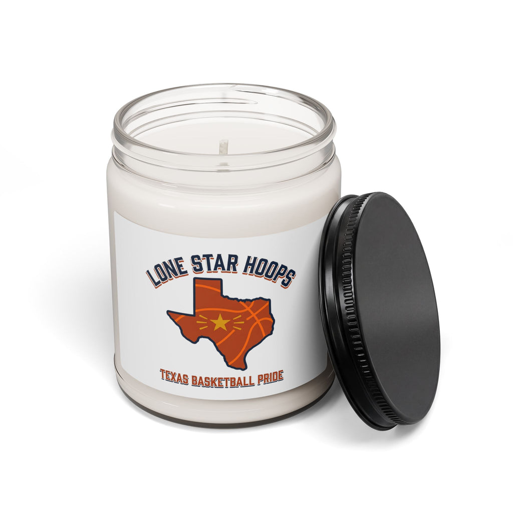 Texas Basketball Pride Candle, Soy 9oz | Lone Star Hoops, Western Varsity