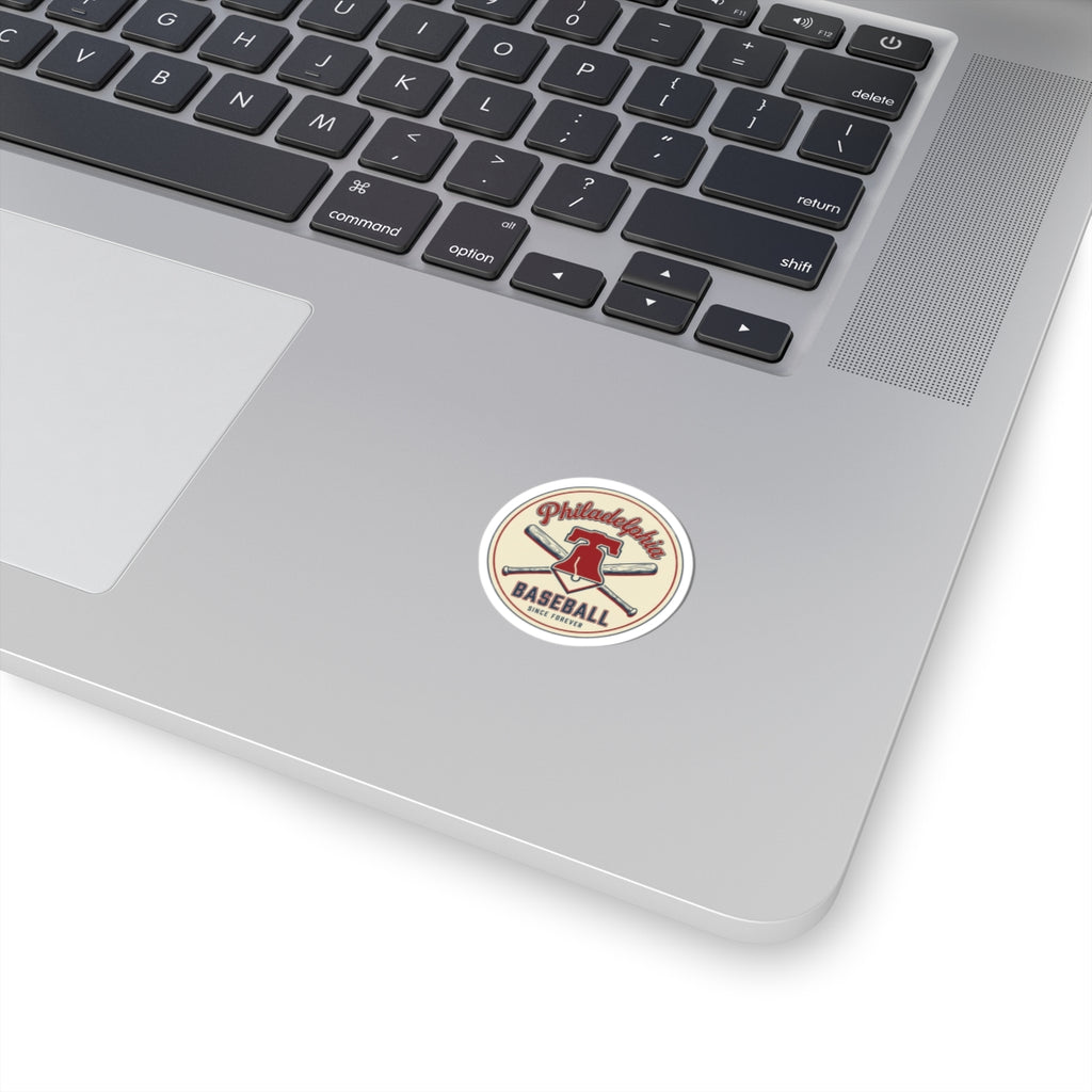 Philadelphia Baseball Sticker | Vintage Script, State Pride