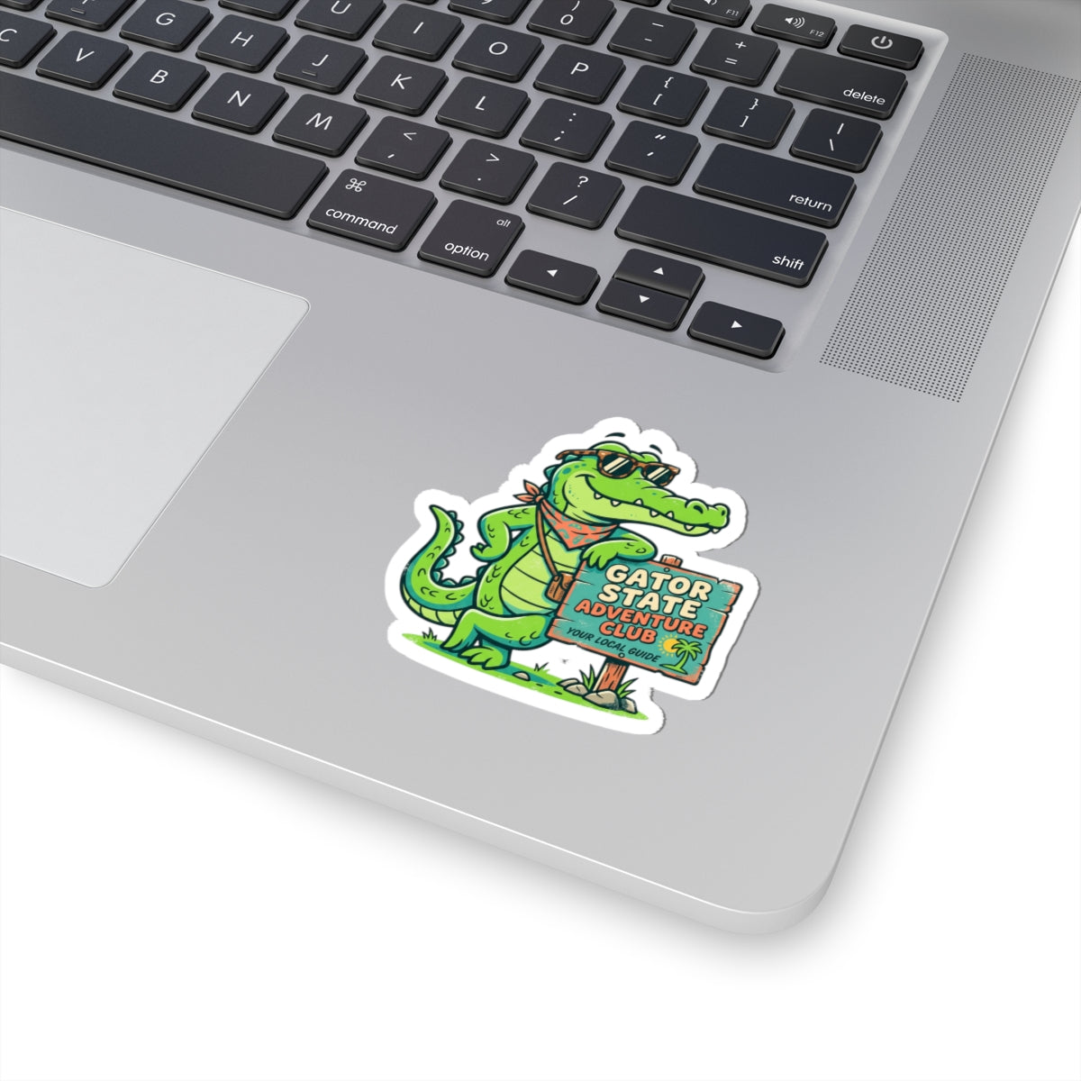 Gator State Adventure Sticker | alligator, swamp life, lake day
