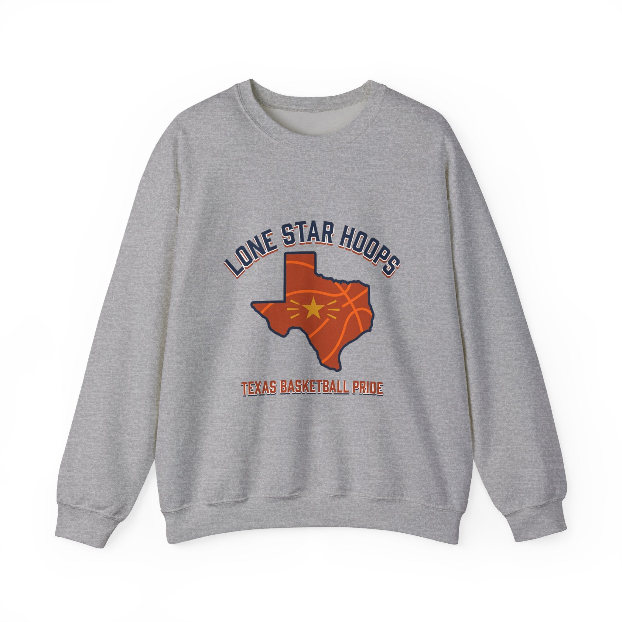 Texas Basketball Pride Sweatshirt | Lone Star Hoops, Western Varsity Retro
