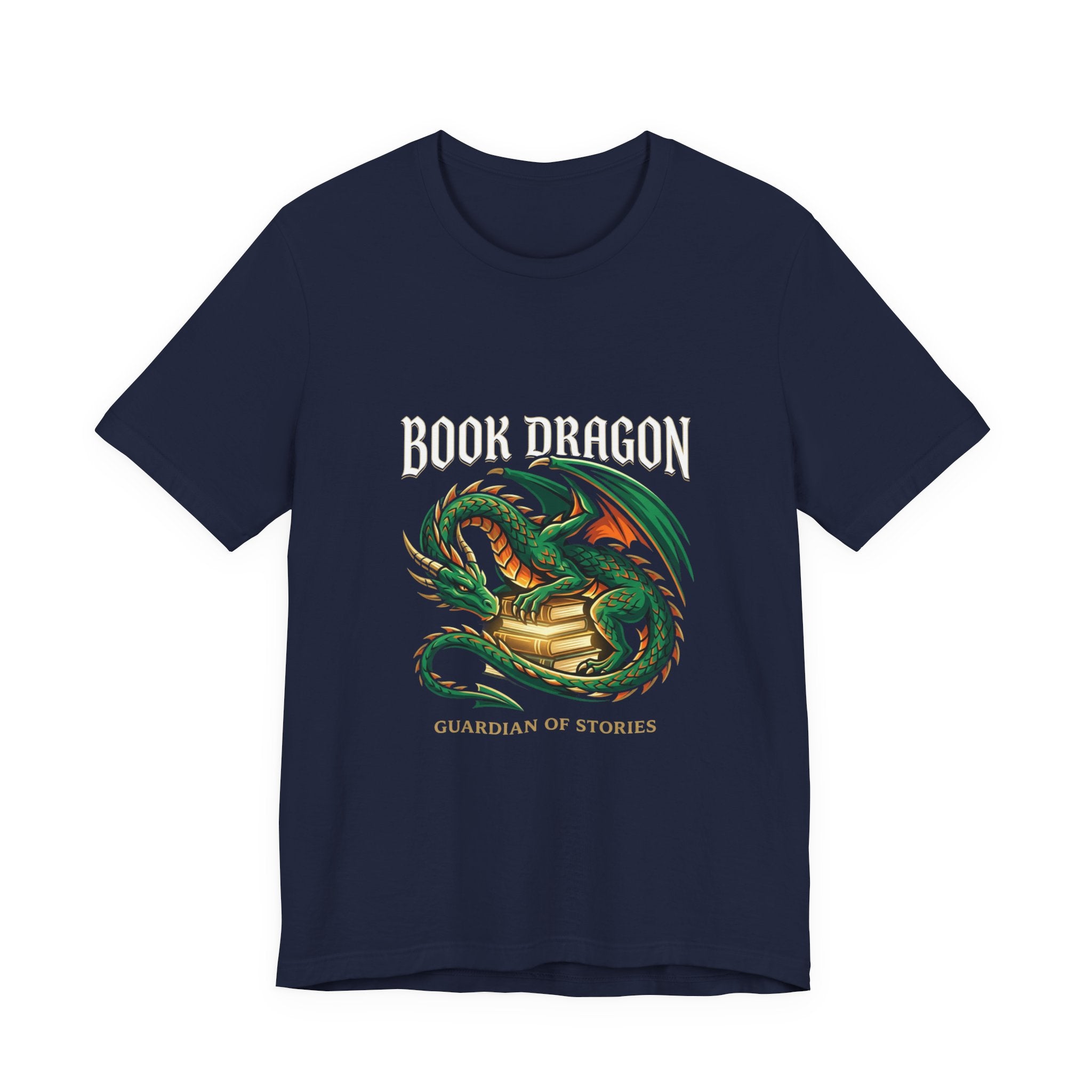 Guardian Dragon book crest T-Shirt | dragon, fantasy art