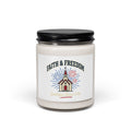 Faith & Freedom Church Candle, Patriotic Soy Candle | July 4th, Vintage Americana