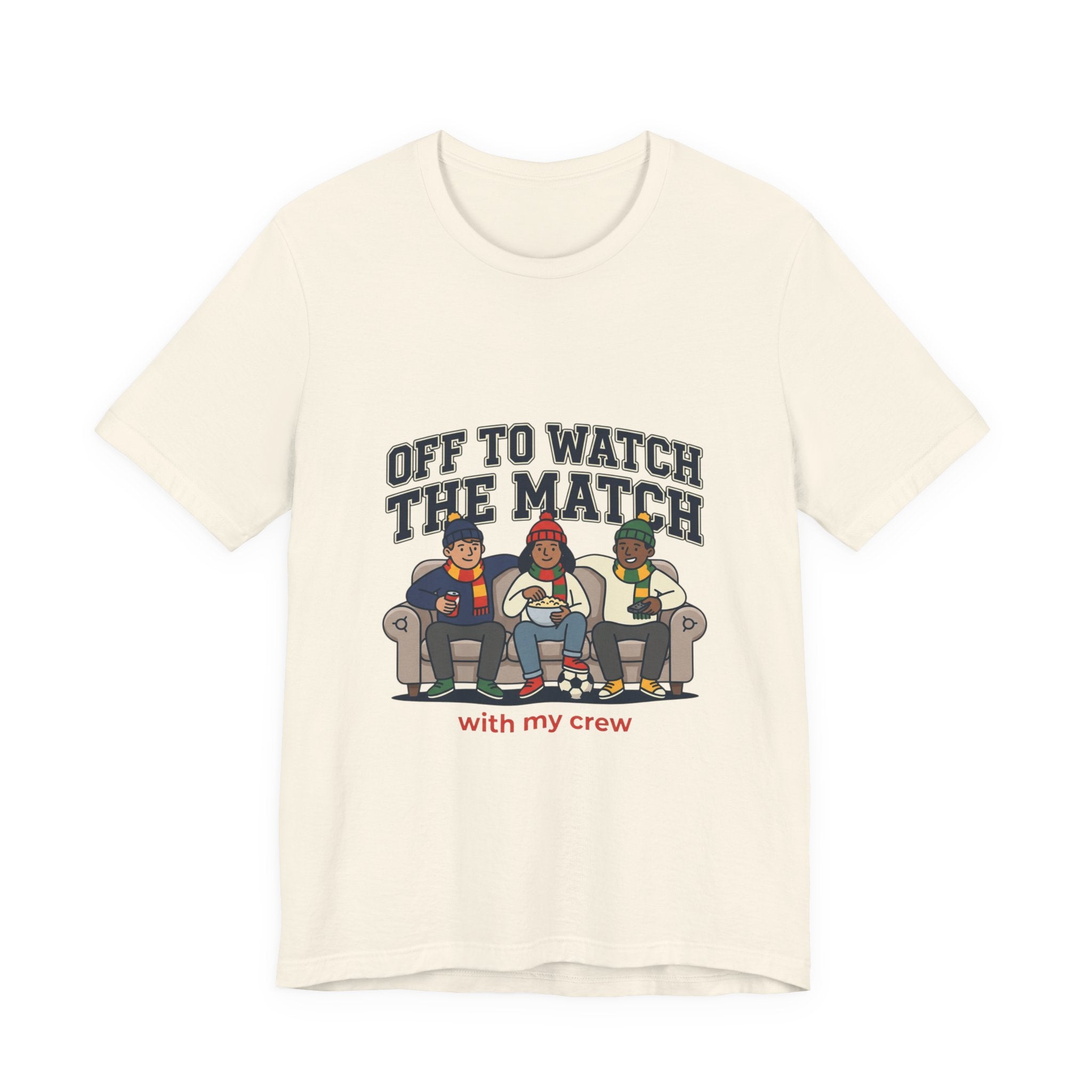Off to Watch the Match Tee | soccer watch party, match-day outfit