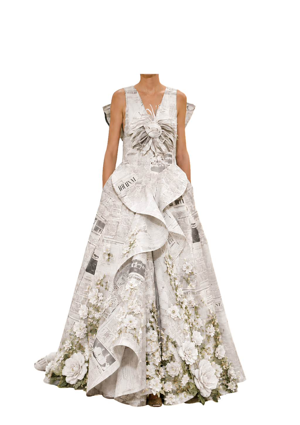 Floral Flamenco Racerback Dress - Yellow Rose Ruffle Bodycon