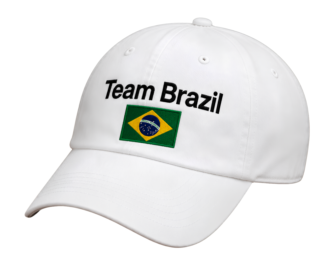 Team Brazil Trucker Cap — Brazilian Flag Mesh Hat for Fans & Sports Events