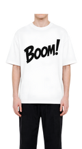 Boom! Graphic Tee — Minimalist Pop Art Shirt