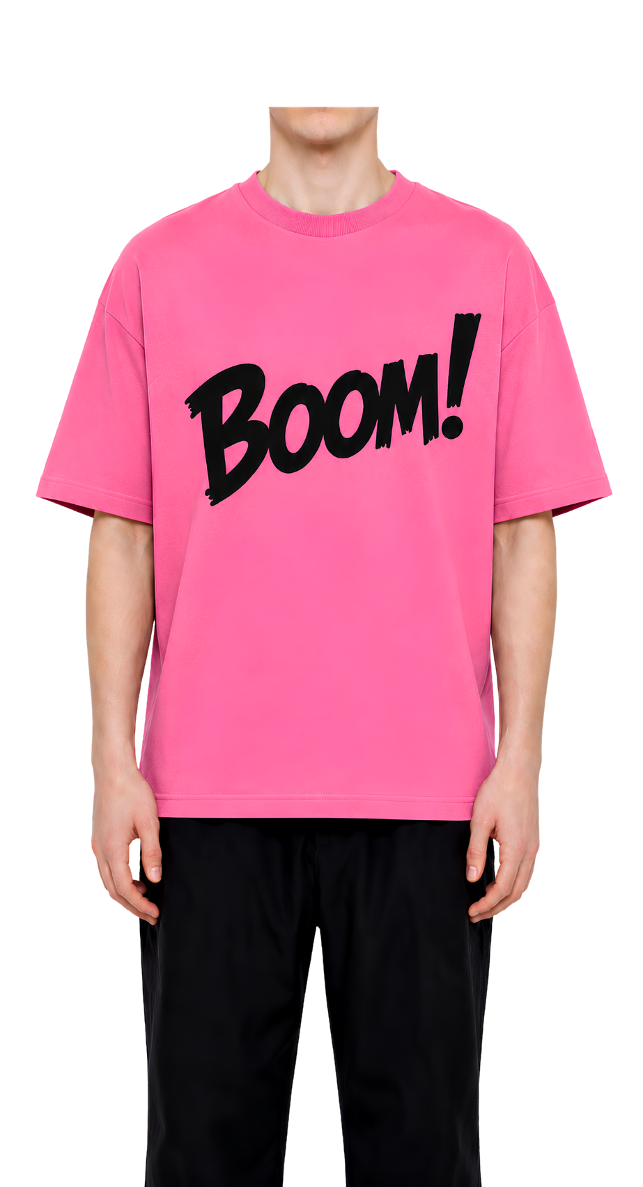 Boom! Graphic Tee — Minimalist Pop Art Shirt