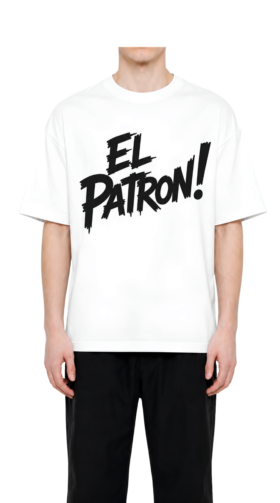 El Patrón Graphic T-Shirt — Retro Cowboy Illustration Tee