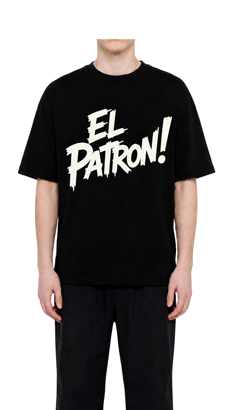 El Patrón Graphic T-Shirt — Retro Cowboy Illustration Tee