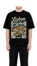 Lisbon Vintage Travel Jersey — Mens Sports Tee