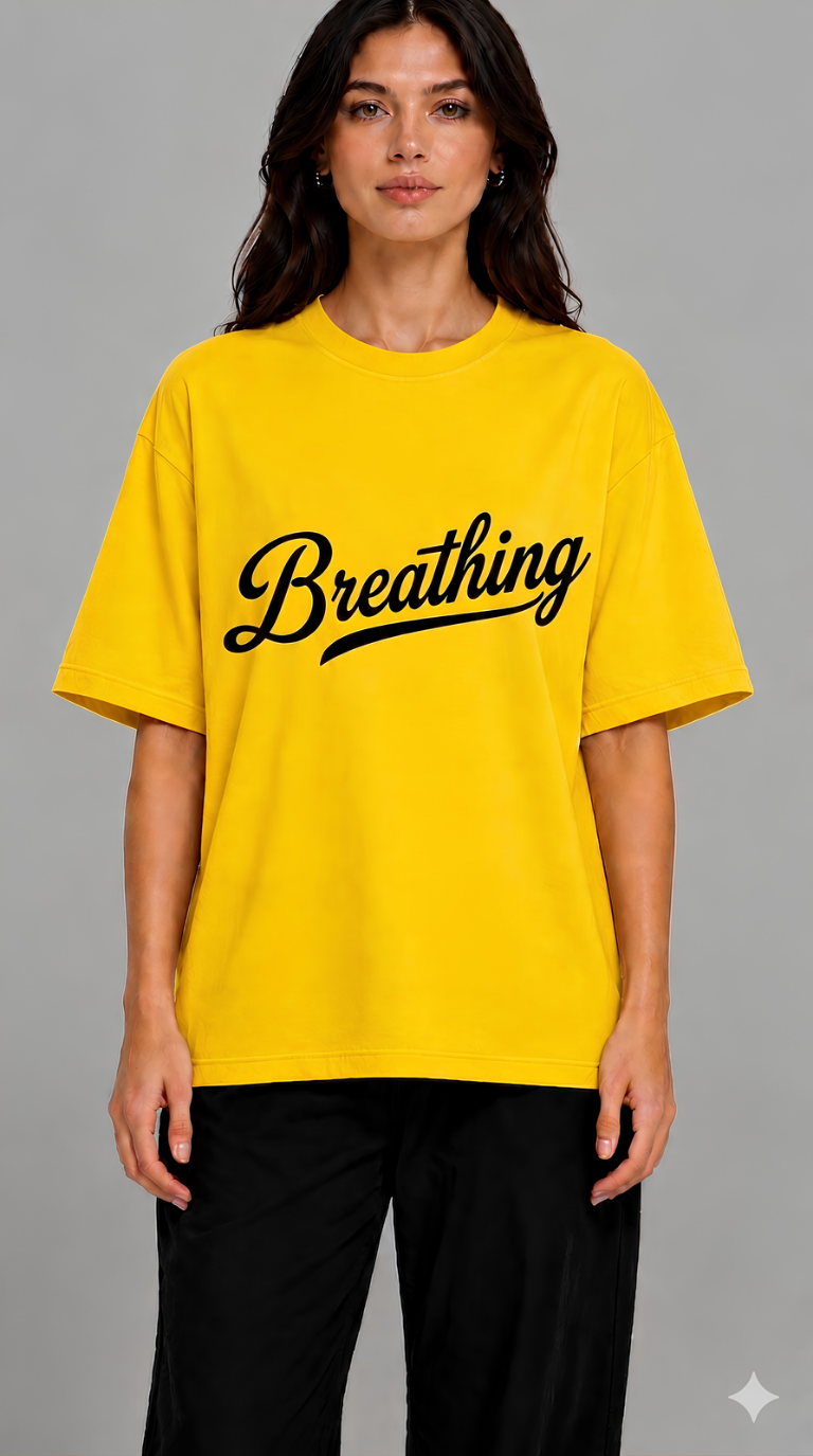 T-Shirt — Vintage Script 'Goodbye' Graphic Tee