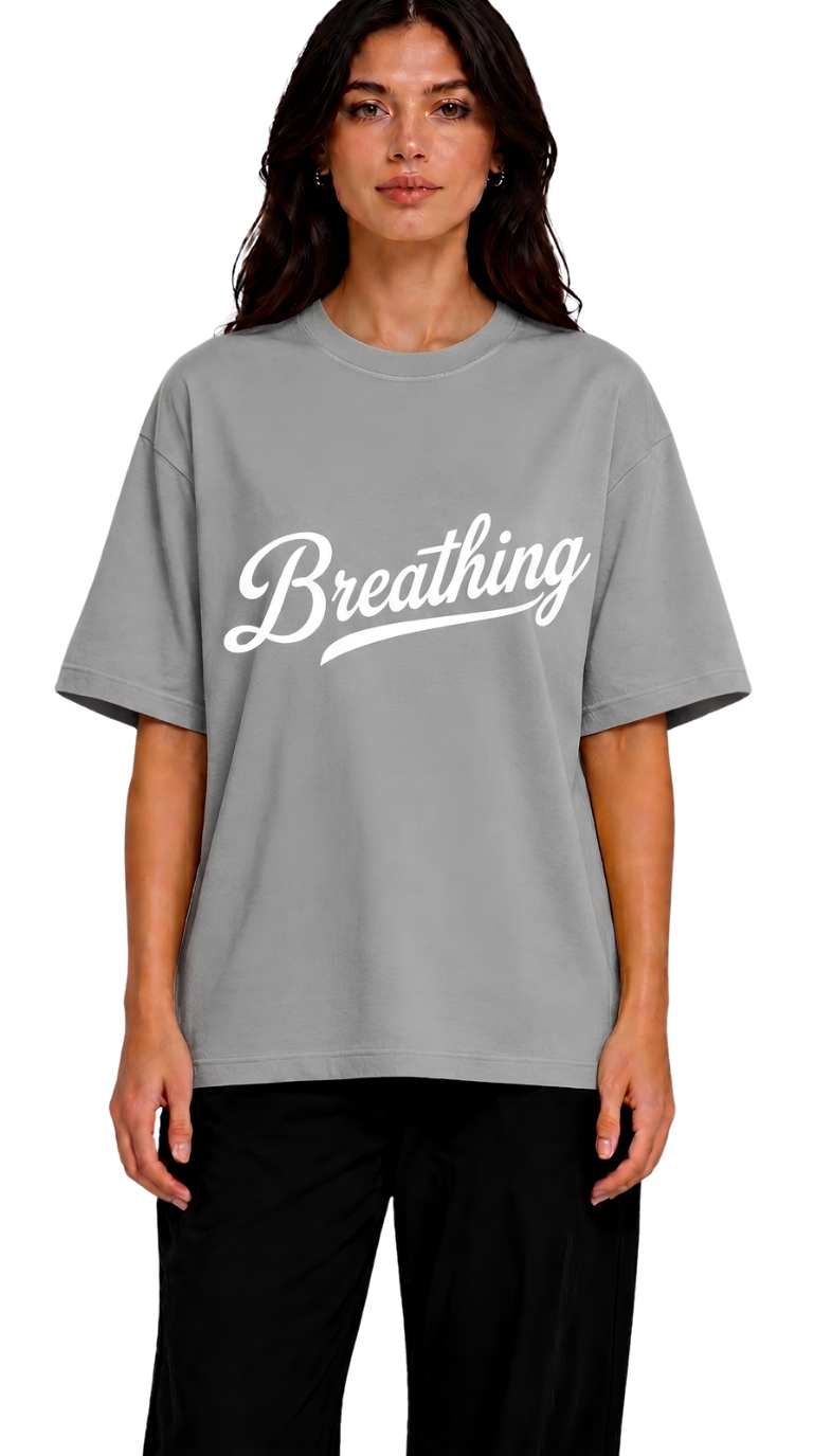 T-Shirt — Vintage Script 'Goodbye' Graphic Tee