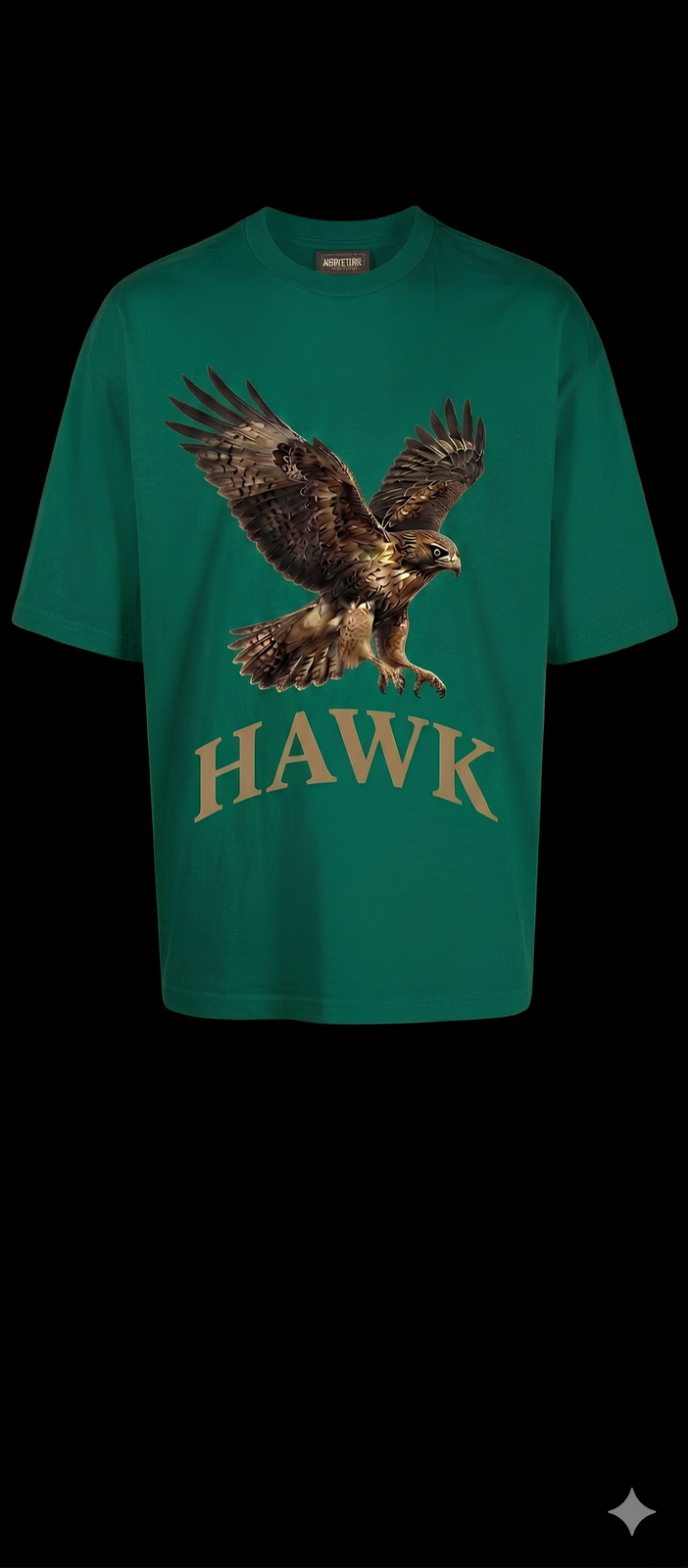 Hawk Vintage Graphic T-Shirt