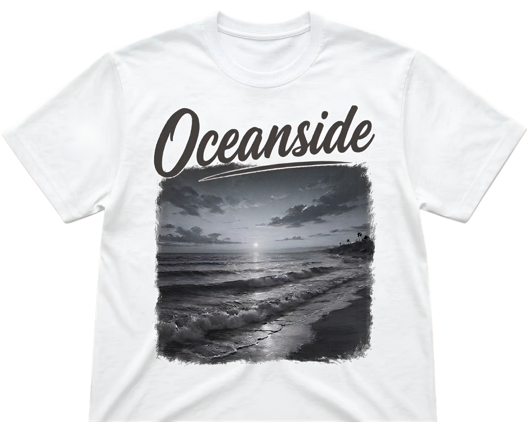 Oceanside Sunset V-Neck T-Shirt