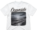 Oceanside Sunset V-Neck T-Shirt