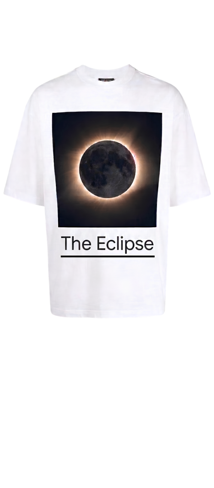 Solar Eclipse Graphic T-Shirt — "The Eclipse" Photographic Tee