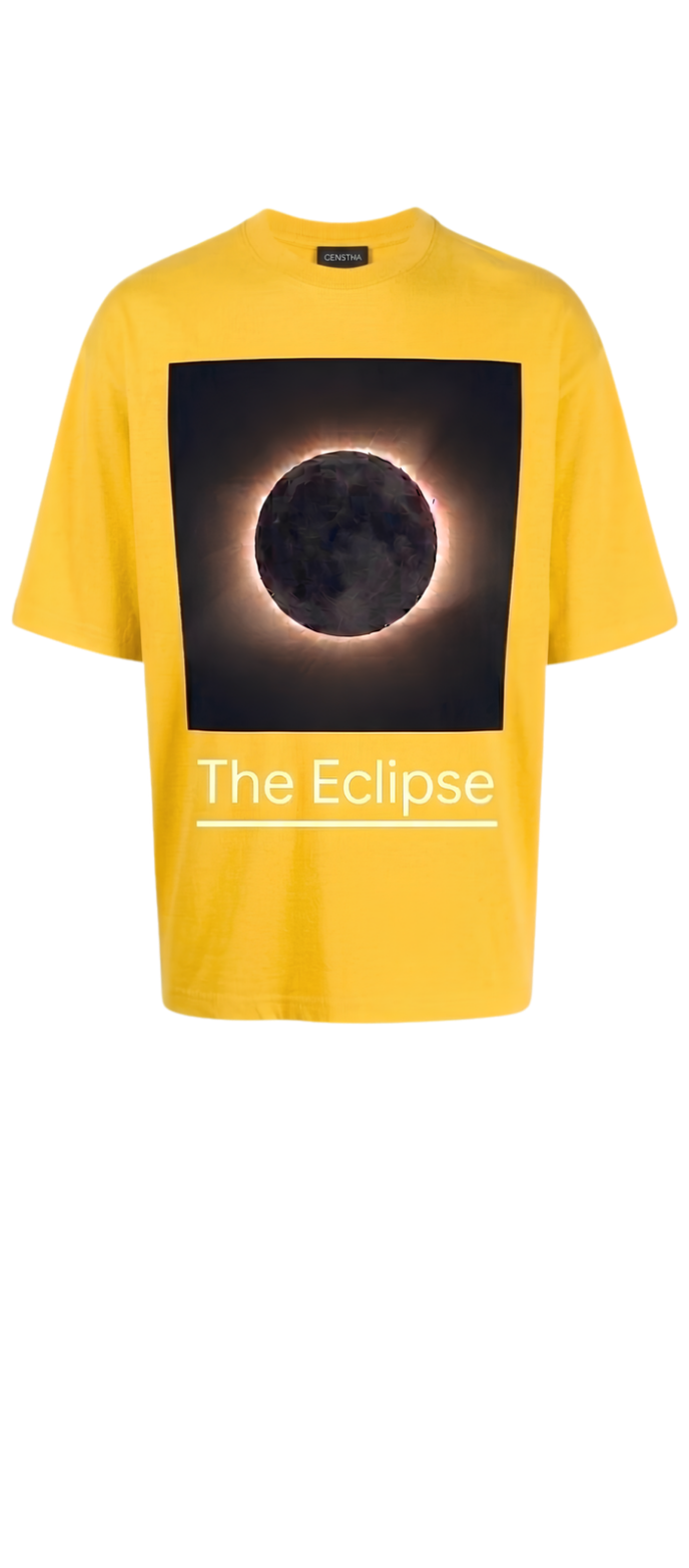 Solar Eclipse Graphic T-Shirt — "The Eclipse" Photographic Tee