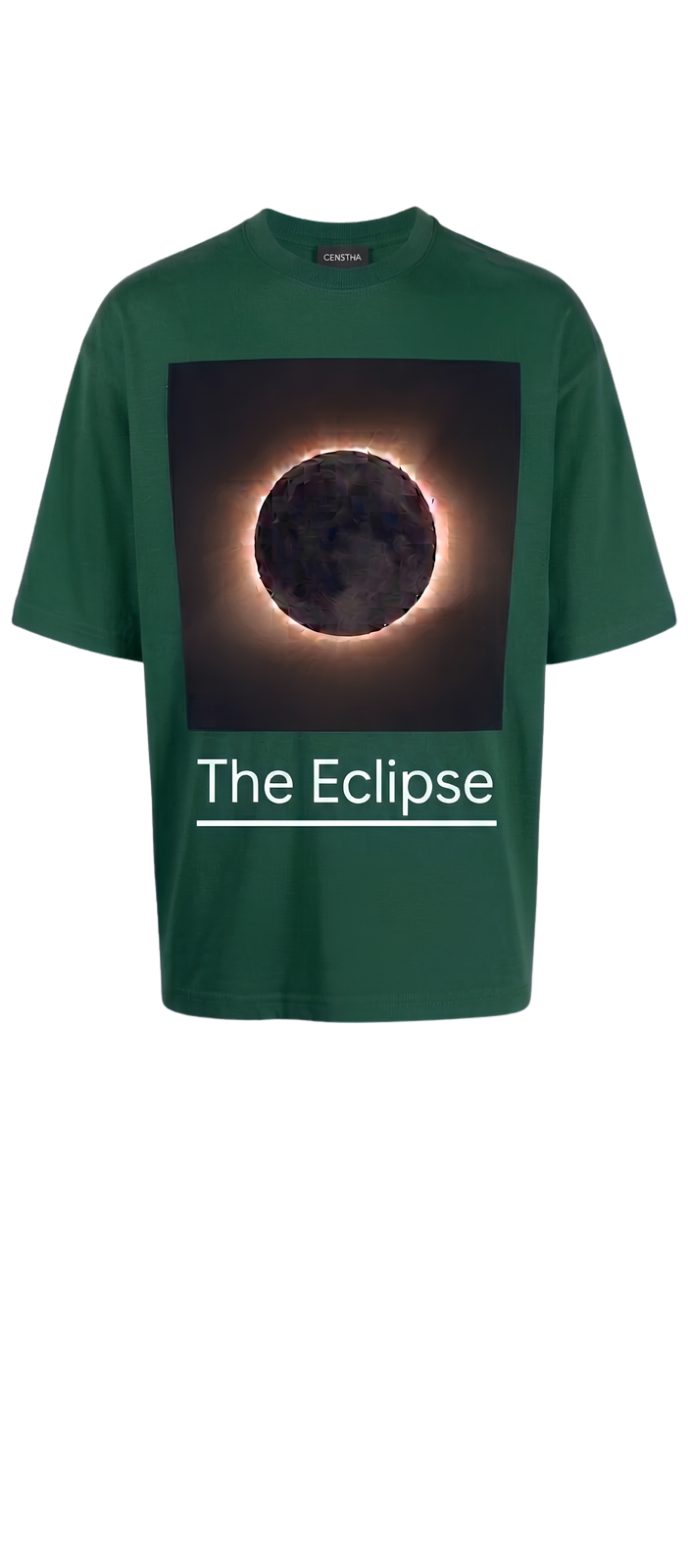 Solar Eclipse Graphic T-Shirt — "The Eclipse" Photographic Tee