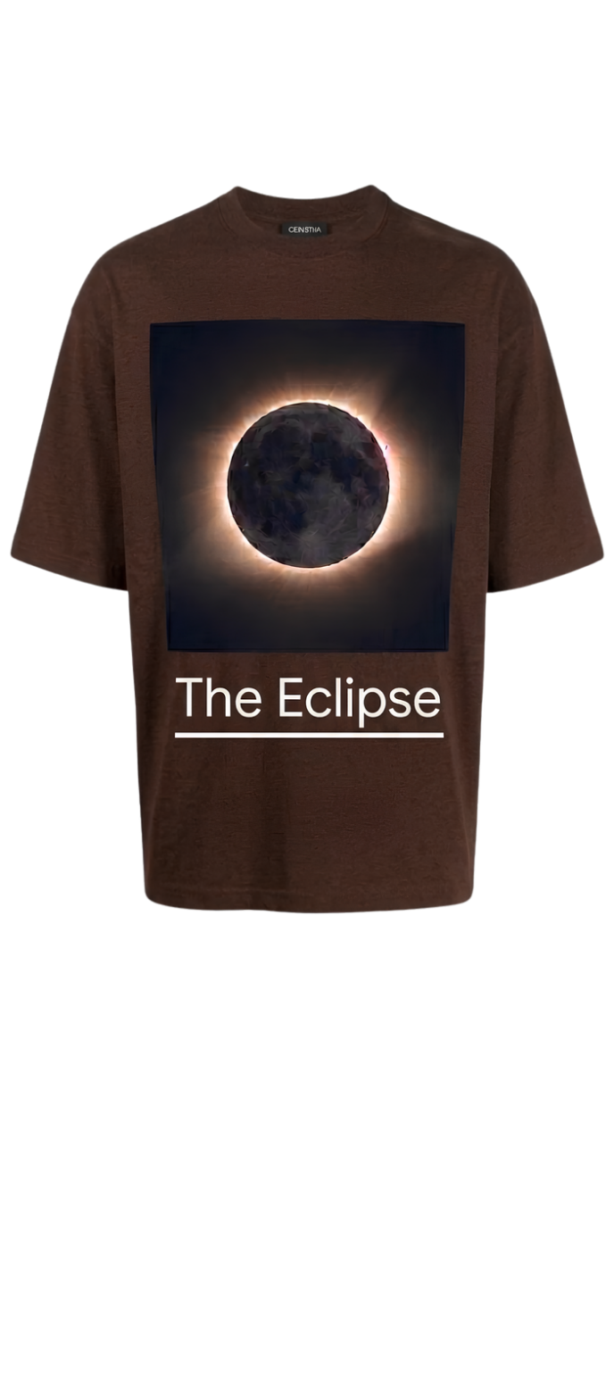 Solar Eclipse Graphic T-Shirt — "The Eclipse" Photographic Tee