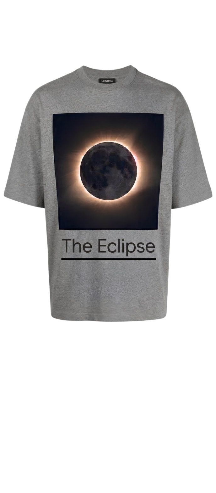 Solar Eclipse Graphic T-Shirt — "The Eclipse" Photographic Tee