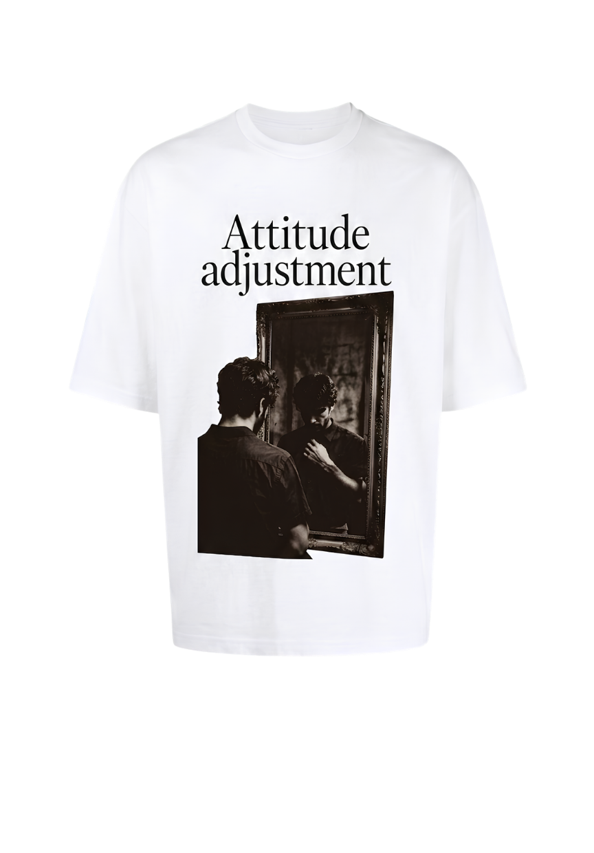 Graphic T-Shirt — "I Think, Therefore I Am" Vintage Photo Tee