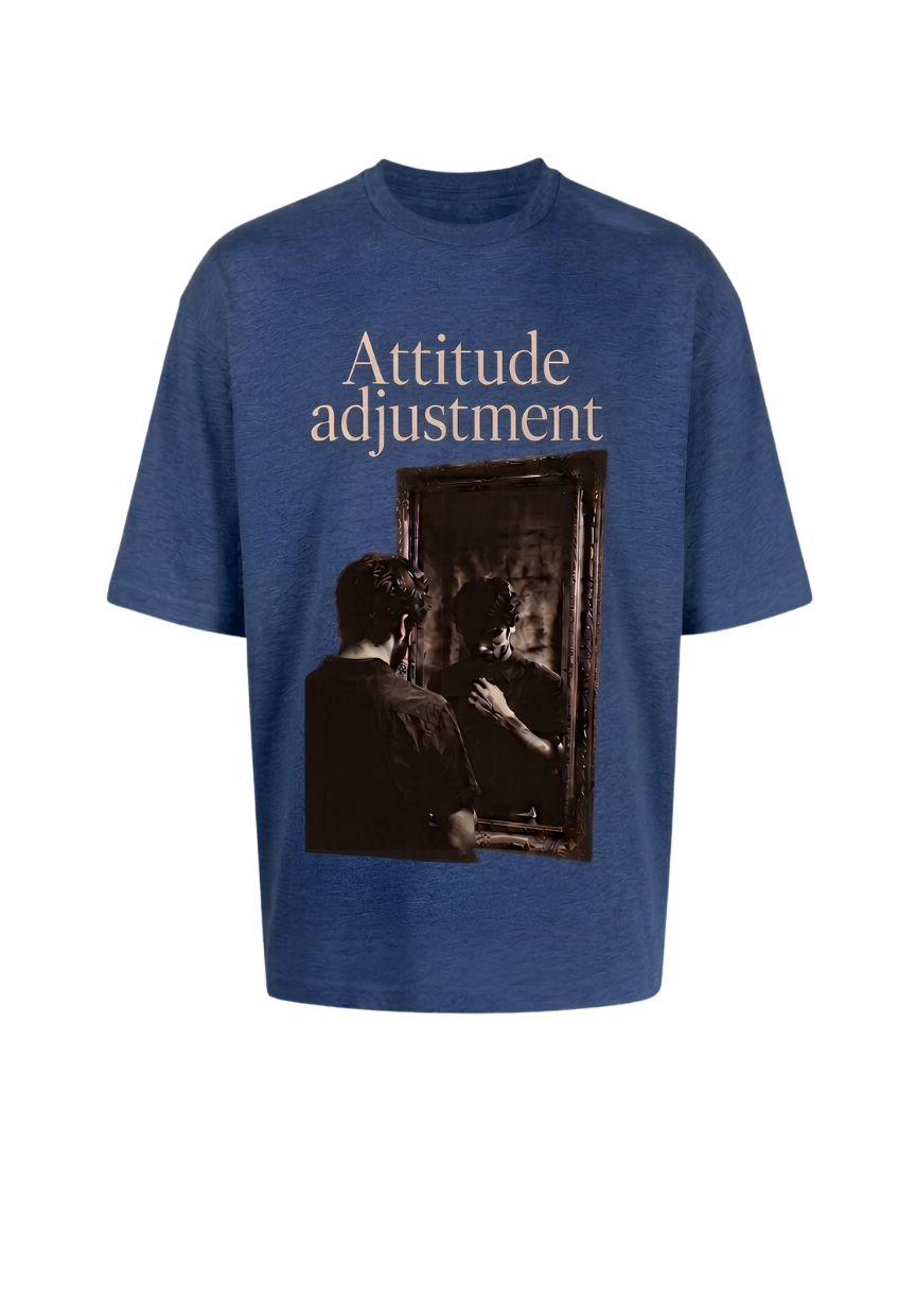 Graphic T-Shirt — "I Think, Therefore I Am" Vintage Photo Tee