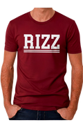 RIZZ Graphic T-Shirt — Bold Block Letter Design