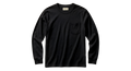 Long Sleeve T-Shirt — Minimal Center Chest Mockup Tee