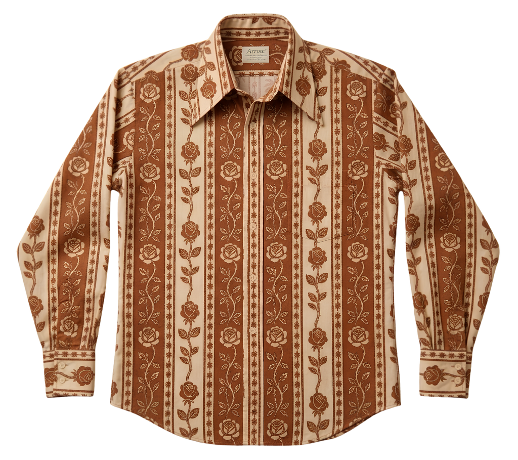 Embroidered Long Sleeve Shirt — Classic Button-Down Work & Casual Shirt