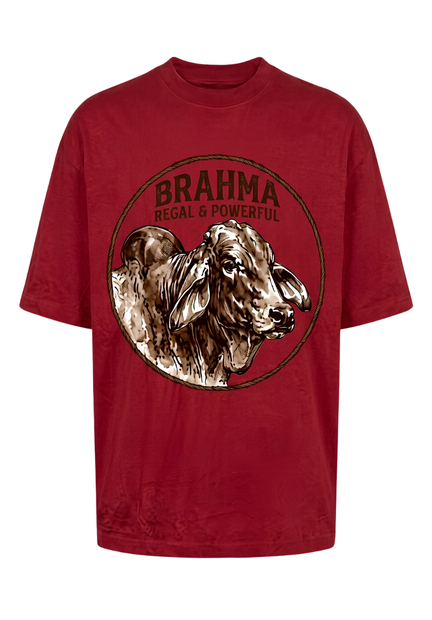 Brahma Rooster Graphic T‑Shirt — Vintage Farmyard Chicken Tee