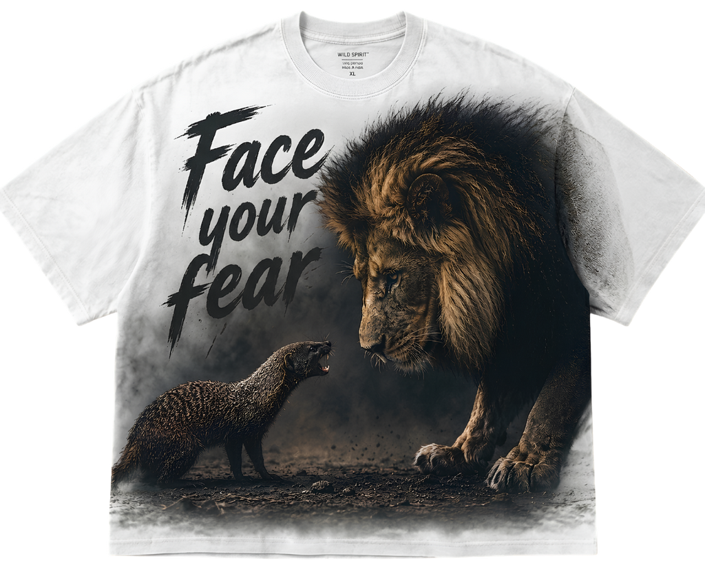 Lion 'Face Your Fear' T-Shirt