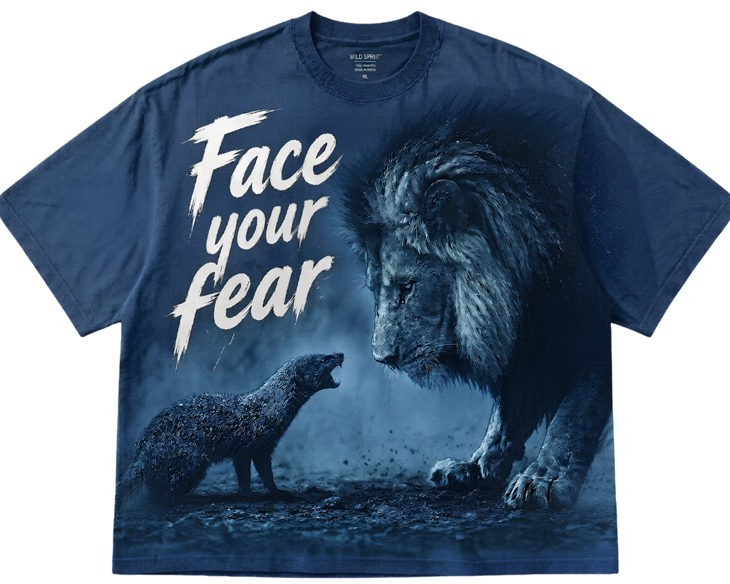 Lion 'Face Your Fear' T-Shirt