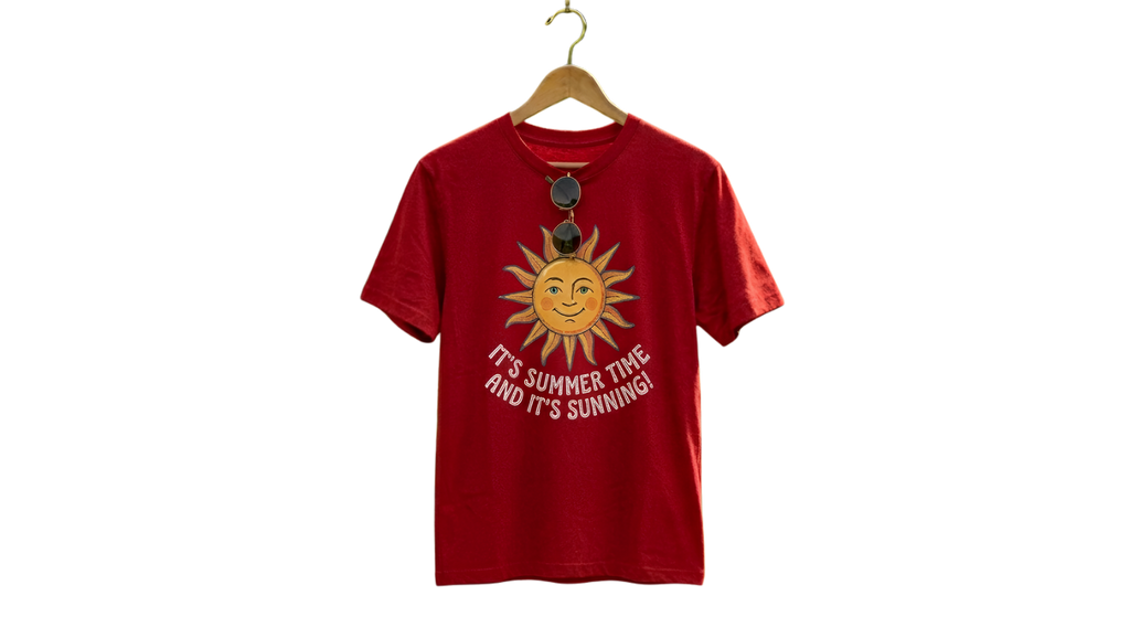 T-Shirt — Vintage Camper Van Sunset Graphic