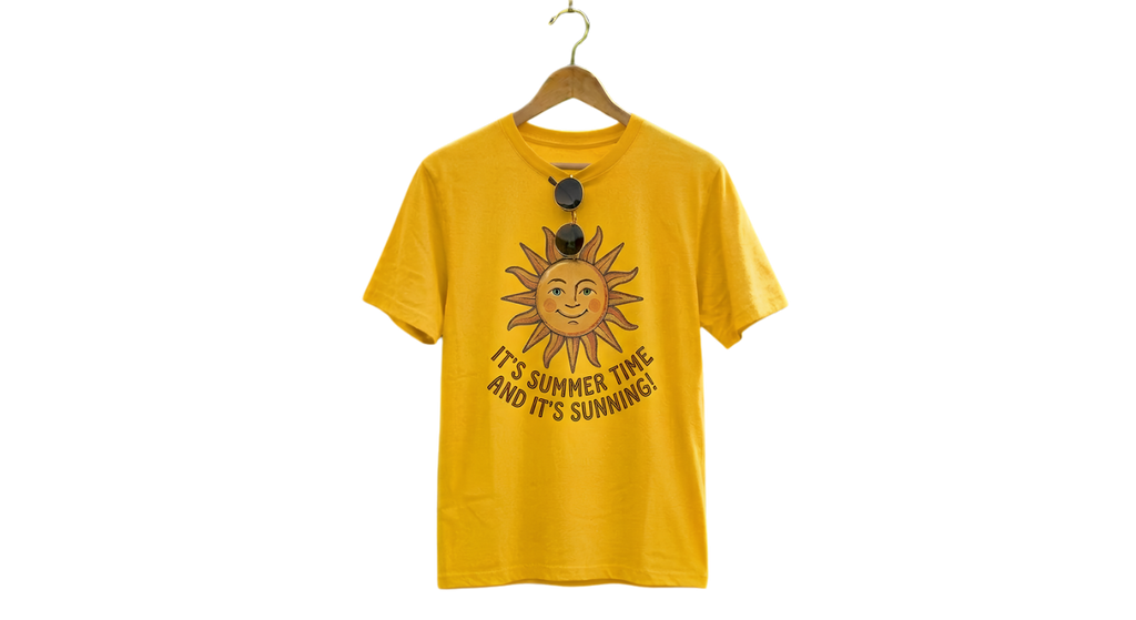 T-Shirt — Vintage Camper Van Sunset Graphic