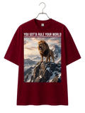 T-Shirt — Vintage Mountain Lion Photo Tee (Wilderness Explorer)