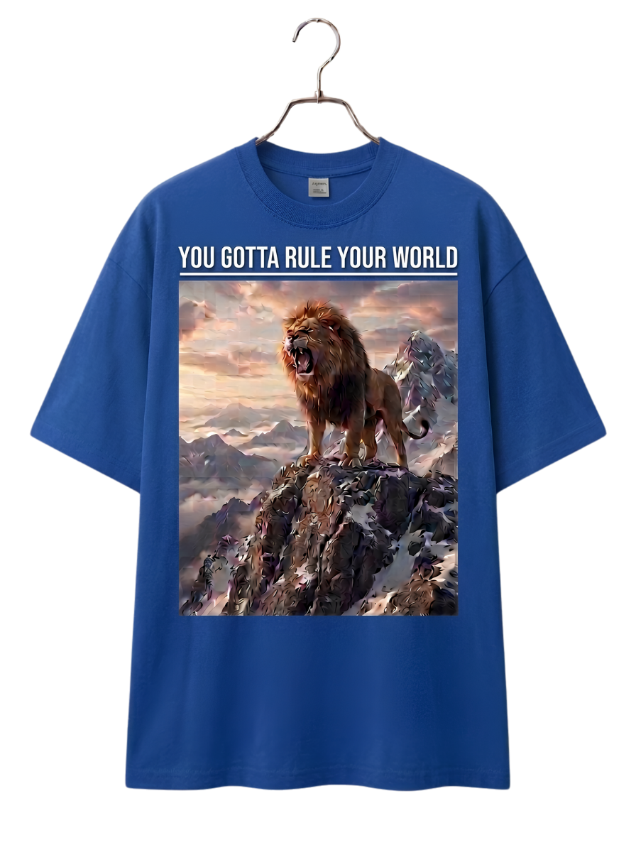 T-Shirt — Vintage Mountain Lion Photo Tee (Wilderness Explorer)