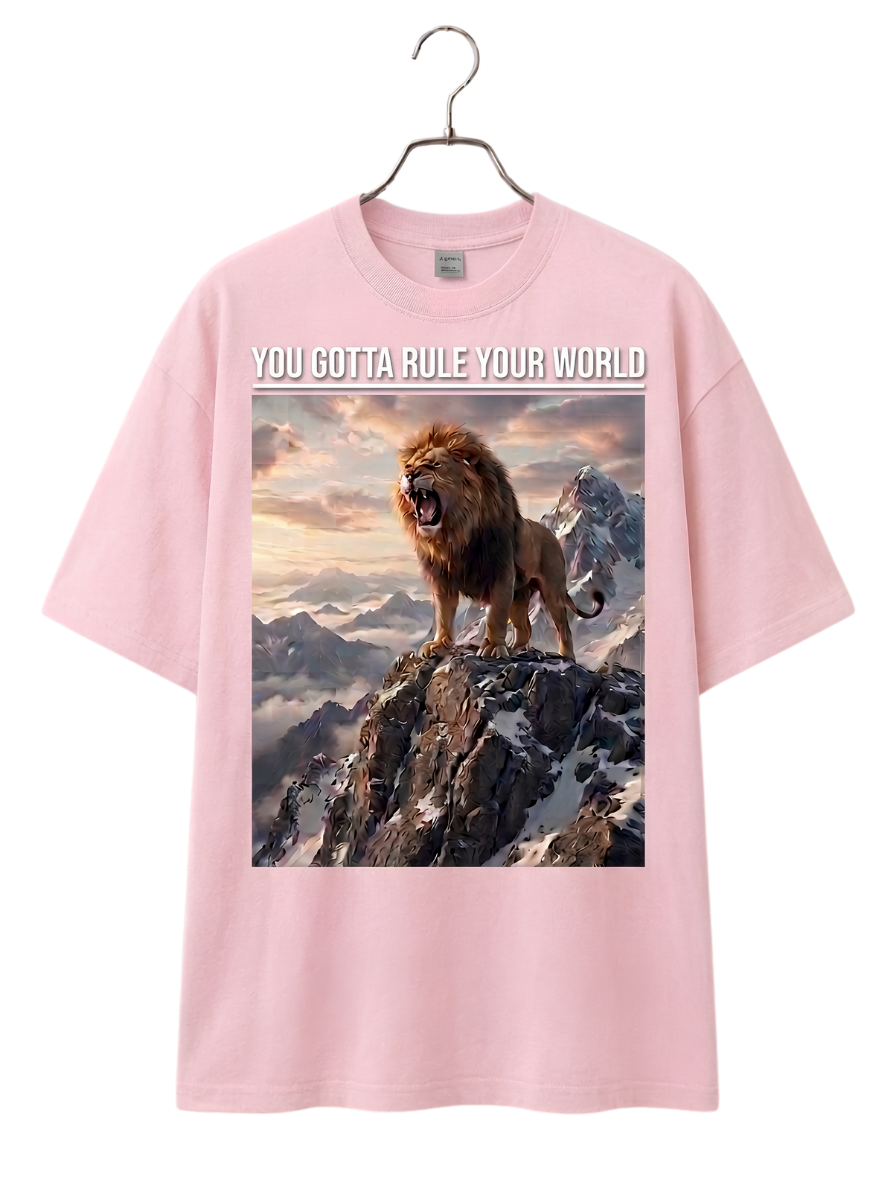 T-Shirt — Vintage Mountain Lion Photo Tee (Wilderness Explorer)