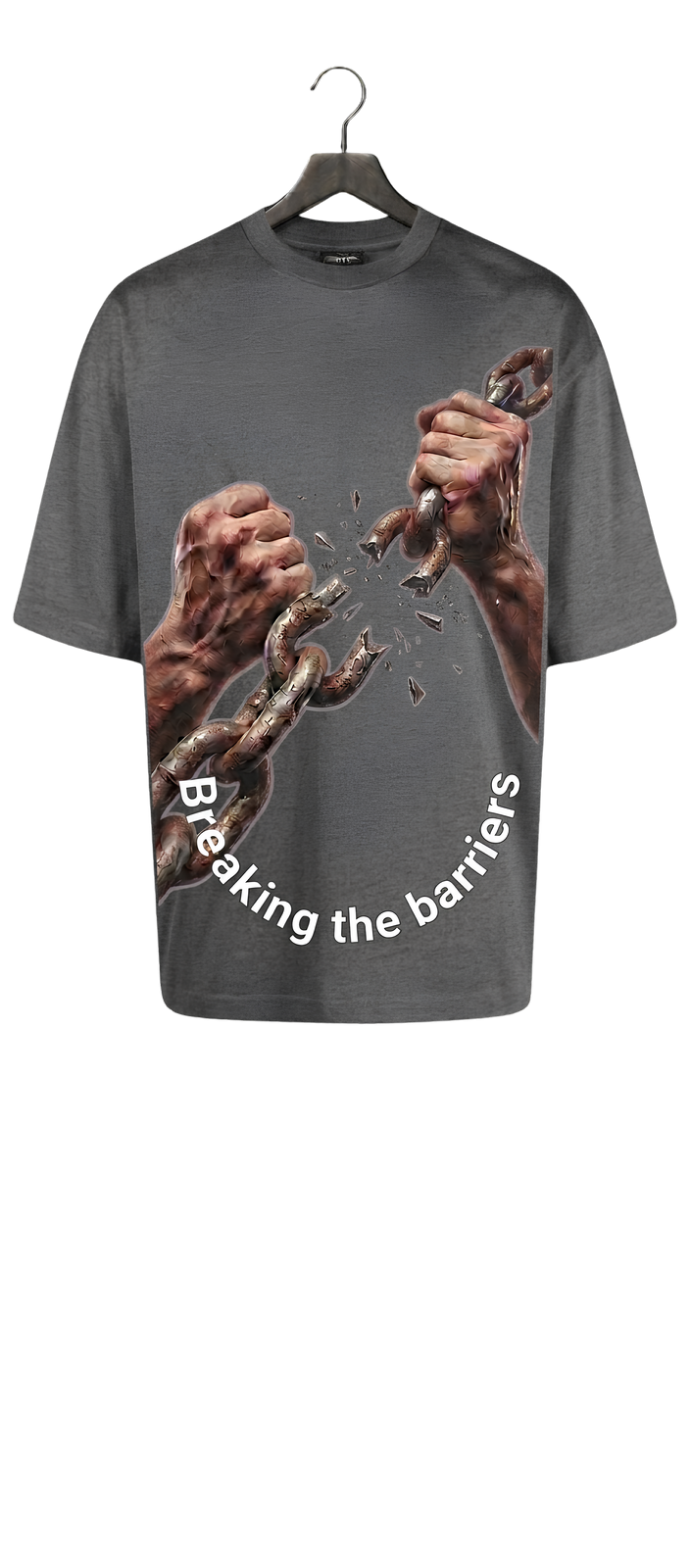 T-Shirt — Vintage Guitar Hands Graphic Tee (“Play to the Rhythm”)