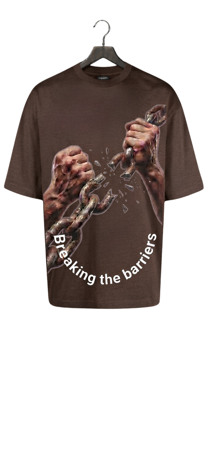 T-Shirt — Vintage Guitar Hands Graphic Tee (“Play to the Rhythm”)