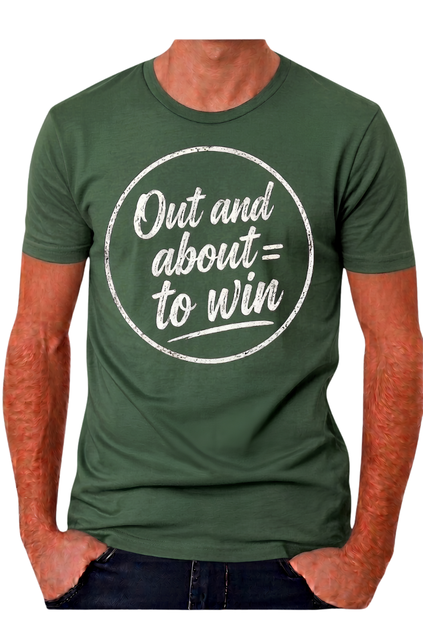 Out and About to Win T-Shirt