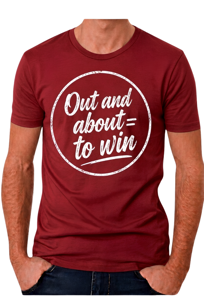 Out and About to Win T-Shirt