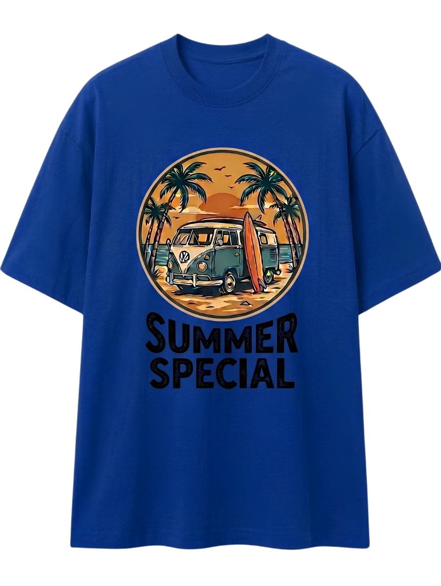 Summer Special T-Shirt — Retro Beach Graphic Tee for Vacation & Summer Vibes