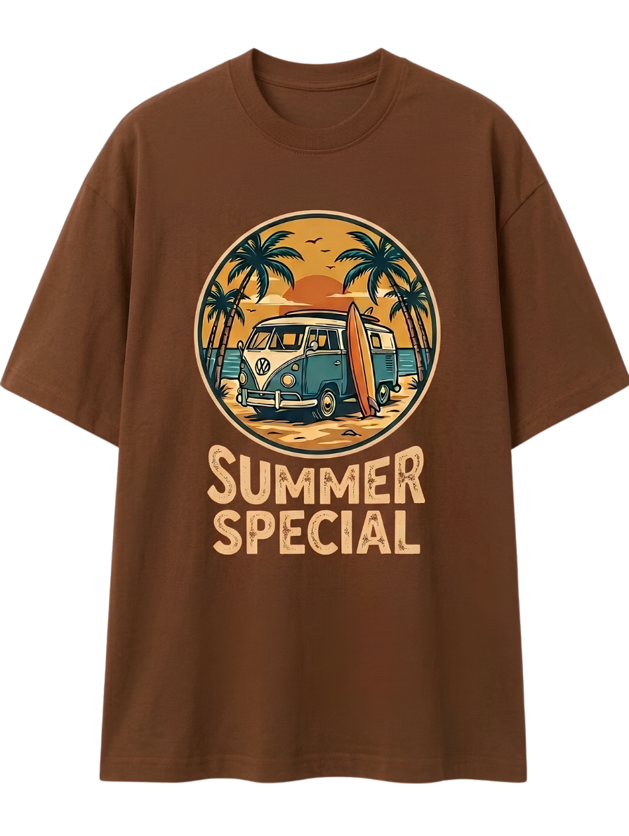 Summer Special T-Shirt — Retro Beach Graphic Tee for Vacation & Summer Vibes