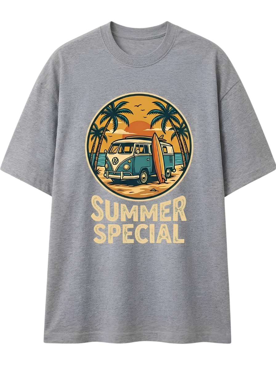 Summer Special T-Shirt — Retro Beach Graphic Tee for Vacation & Summer Vibes