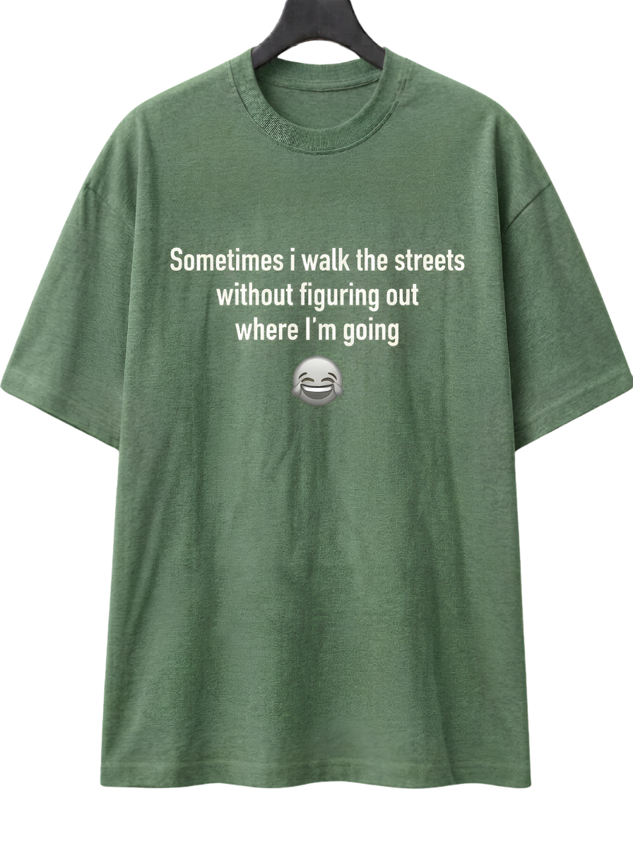 Funny Emoji Quote T-Shirt — "Questions, Worklife, Coffee" Graphic Tee