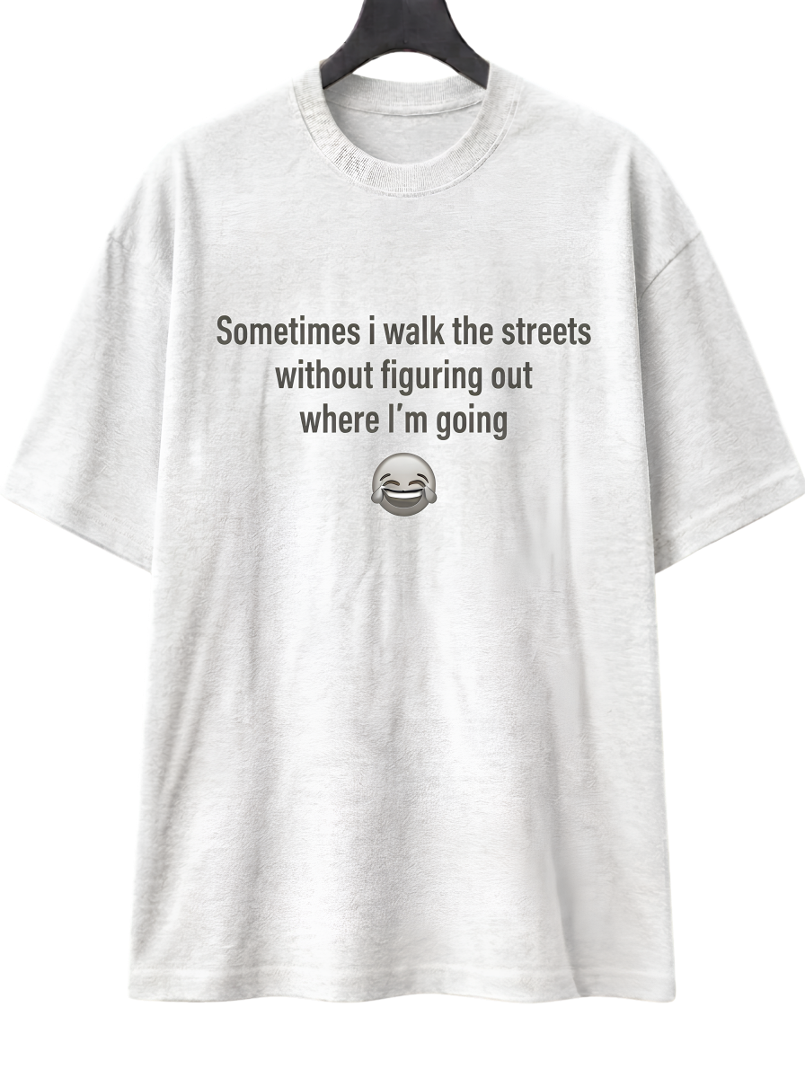 Funny Emoji Quote T-Shirt — "Questions, Worklife, Coffee" Graphic Tee