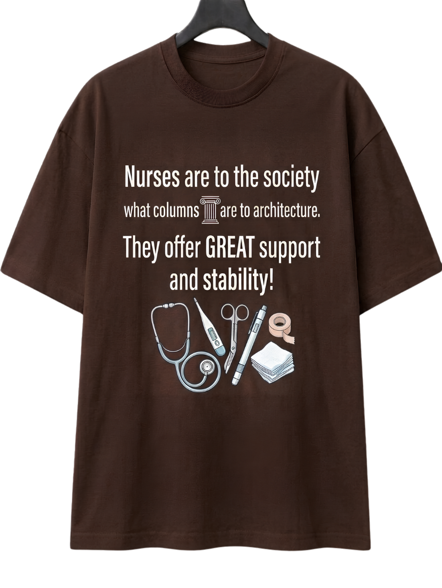 Awareness & Support T-Shirt — "Women are the backbone of communities" Design