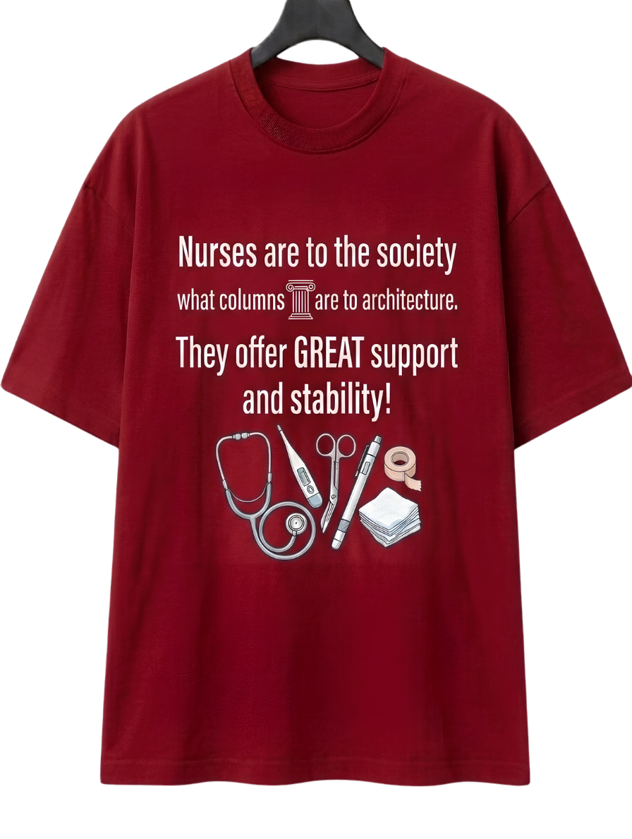 Awareness & Support T-Shirt — "Women are the backbone of communities" Design